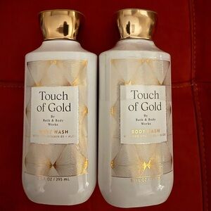 BBW TOUCH OF GOLD BODY WASH 2pc set